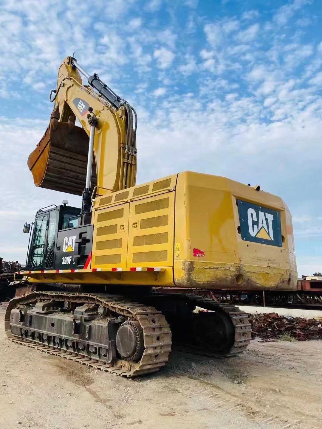 Used Heavy Caterpillar- Construction Mining Rock Machinery 390f Excavators CAT- 390 Digger Excavator