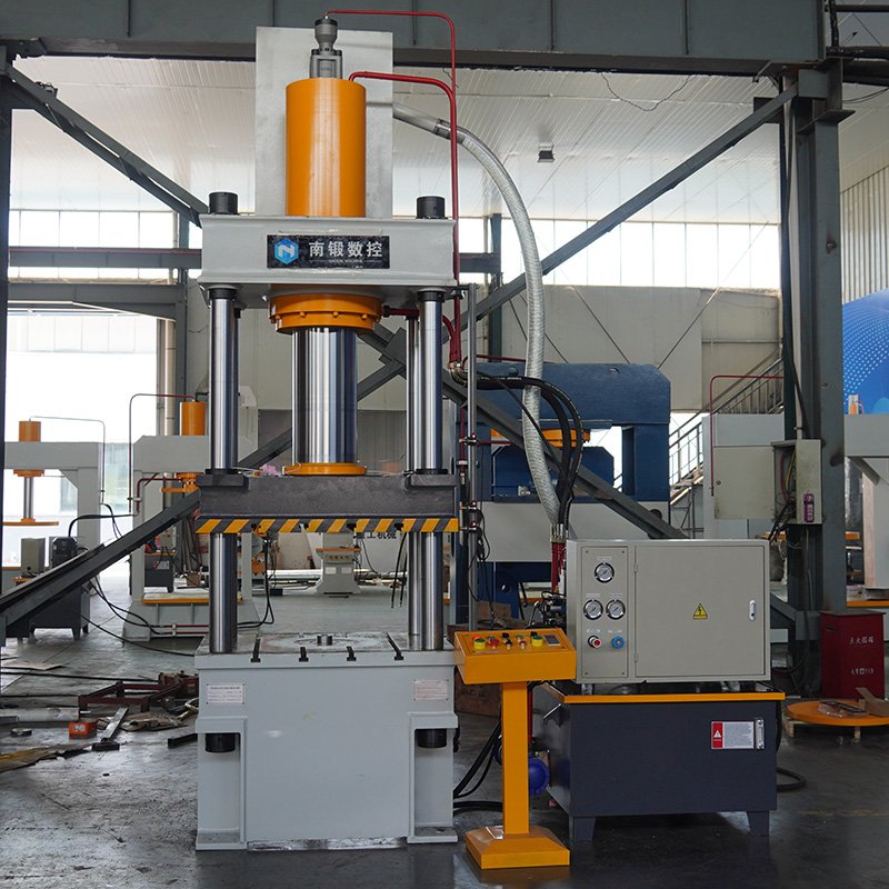 100/160/200 ton 4 column CNC hydraulic press machine for sheet metal falling/stretching/cutting edge/ forming