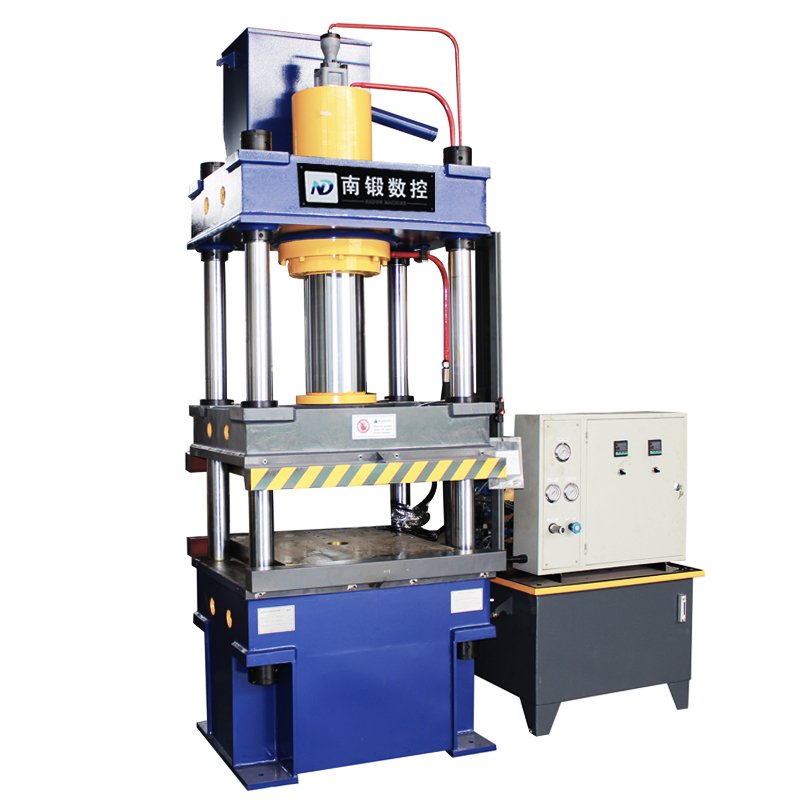 100/160/200 ton 4 column CNC hydraulic press machine for sheet metal falling/stretching/cutting edge/ forming