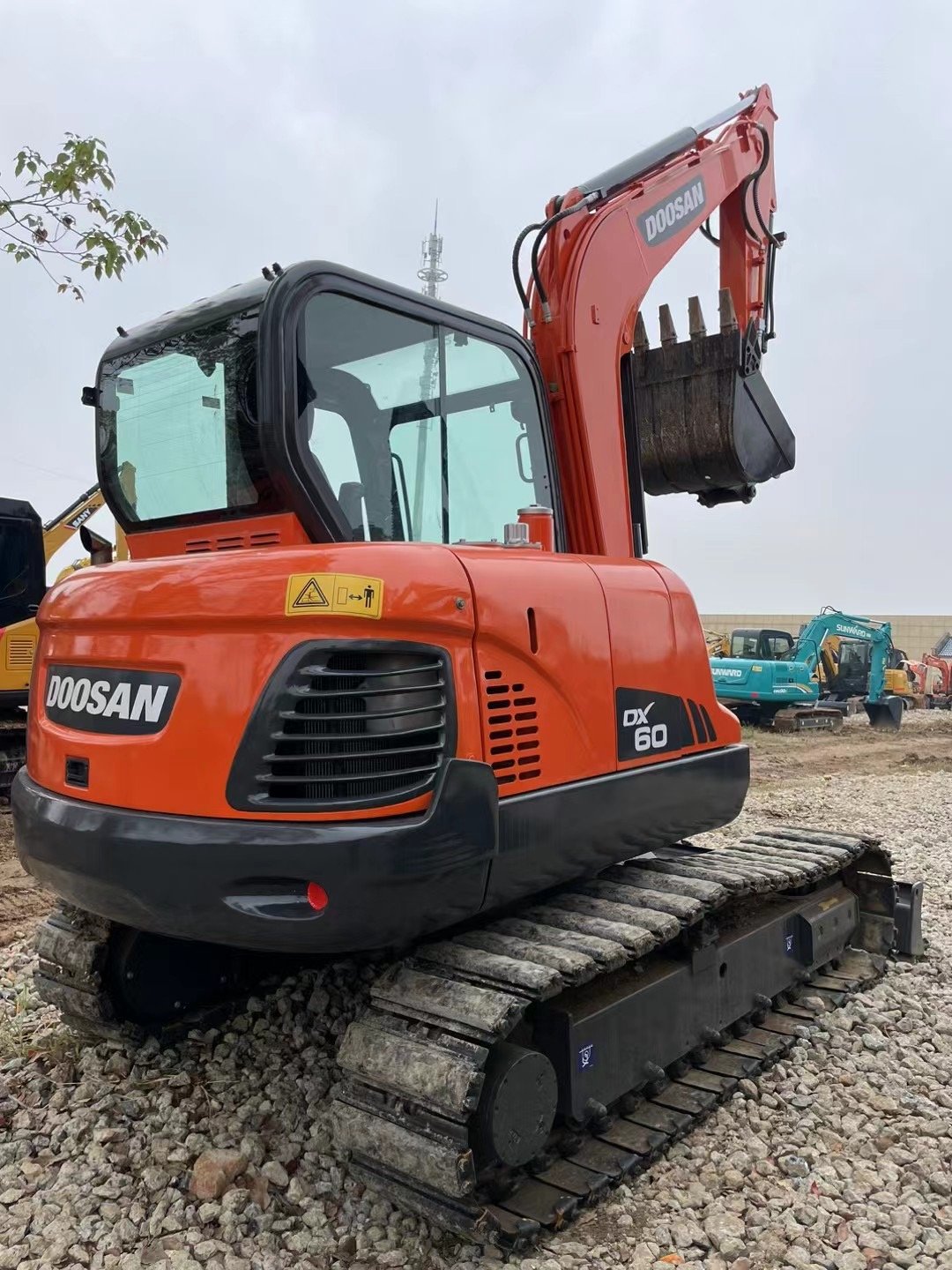 Used Excavator Machine Doosan 60 ,second-hand Excavator Provided Korea YANMAR Engineering Construction Machinery Kawasaki 40kw