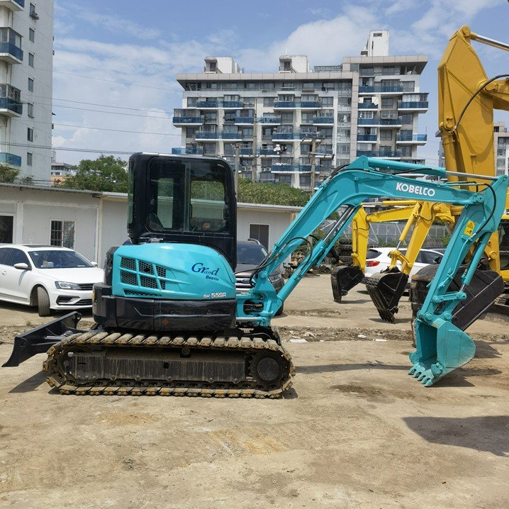Hot Selling Good Quality Used Excavator Kobelco SK55 Second Hand Excavators for Sale