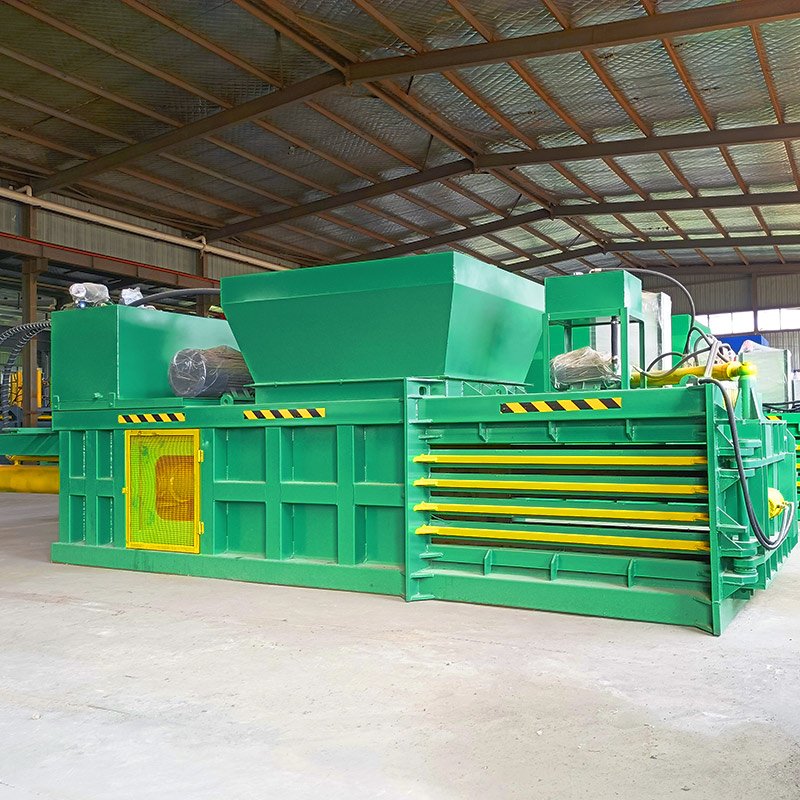 Scrap Baling Machine Horizontal Intelligent Living Garbage Recycling Machine Baling Press Machine