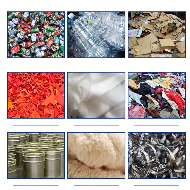 Scrap Baling Machine Horizontal Intelligent Living Garbage Recycling Machine Baling Press Machine