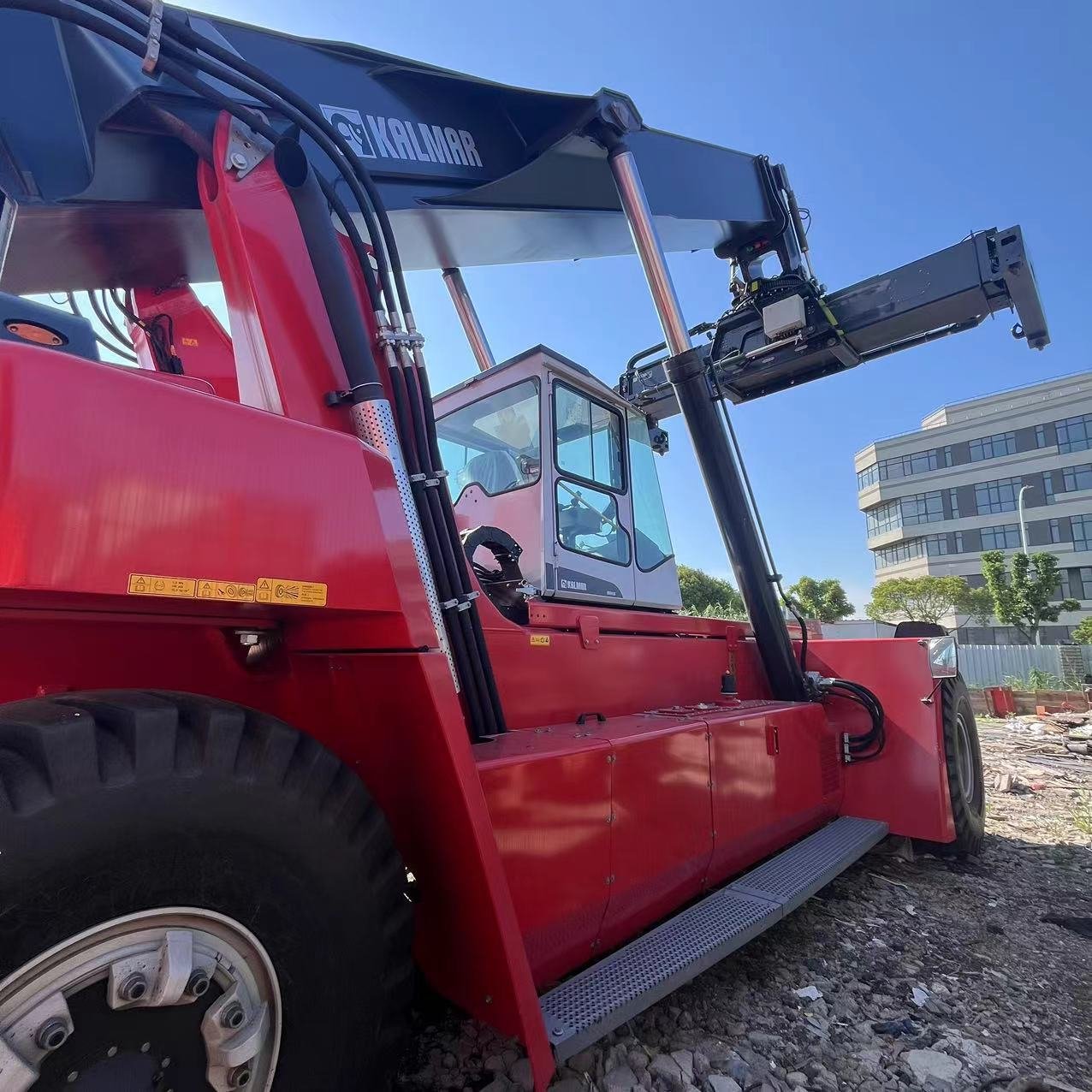 kalmar dru450 45ton container reach stacker hot selling High performance very low price! second hand/used in stock
