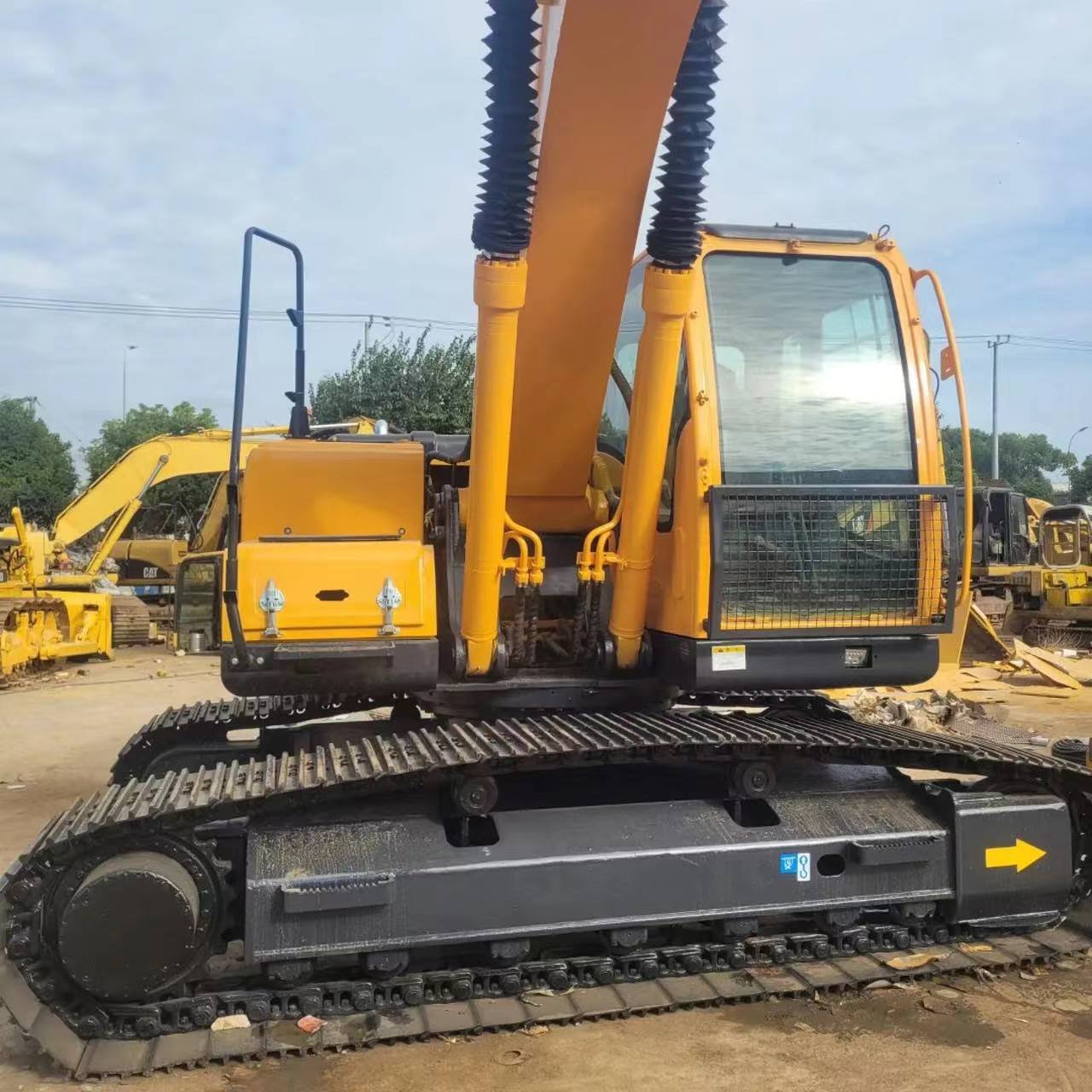 2020 Hyundai 220lc-9s Used Excavator 20 Ton Construction Machinery on Sale Original from Korea Robex Series
