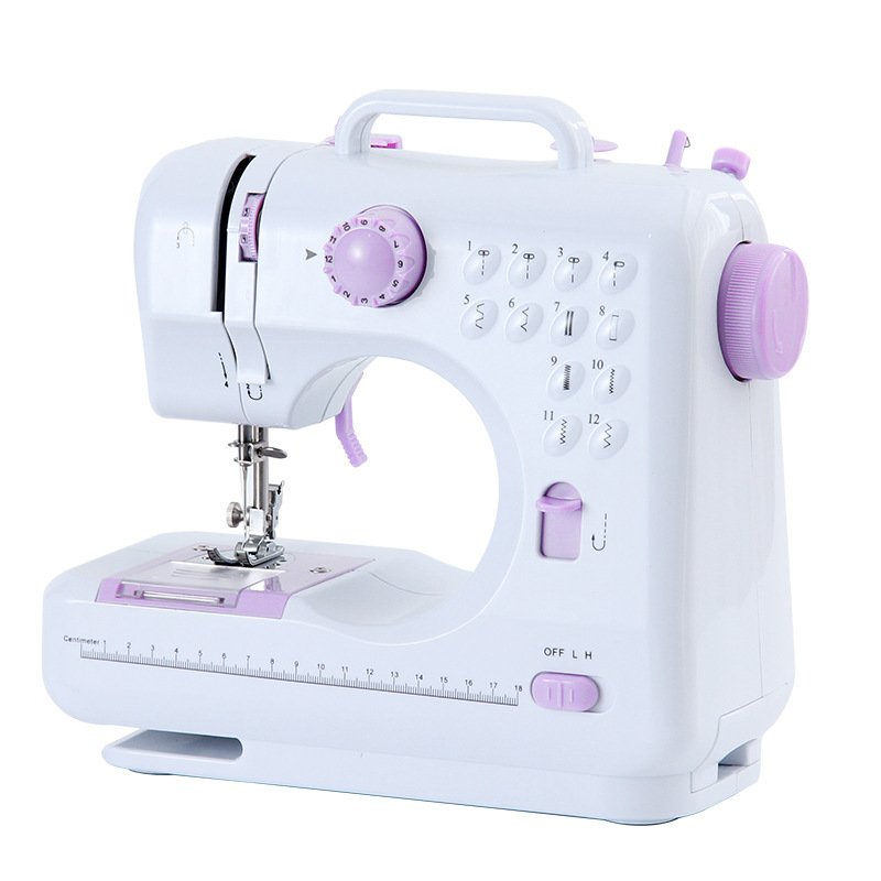 Hot Sales 505 Core Motor Mini Electric Household Sewing Machine Factory Price Various Embroidery Patterns Used Industrial New