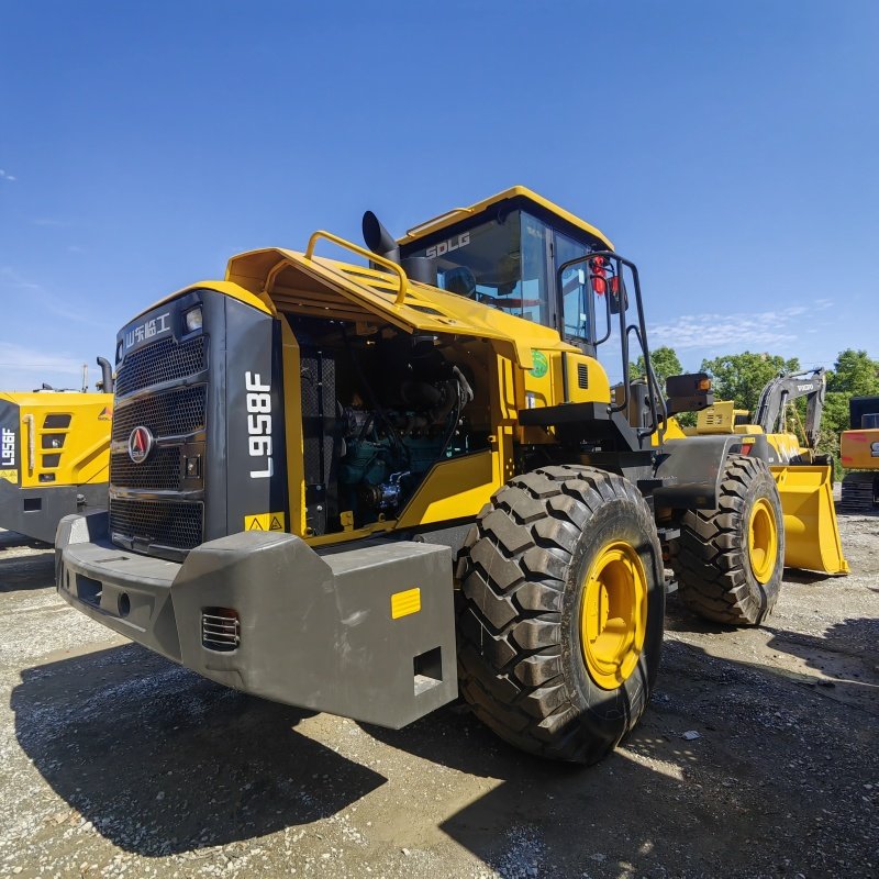 Used SDLG loader 958F model medium front loader SDLG excavator loader for sale
