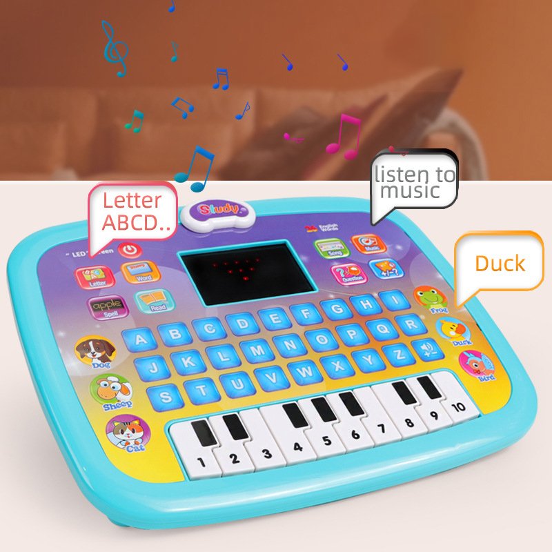New LED machine English tablet toy funny learn education used learning toys for kids early educational