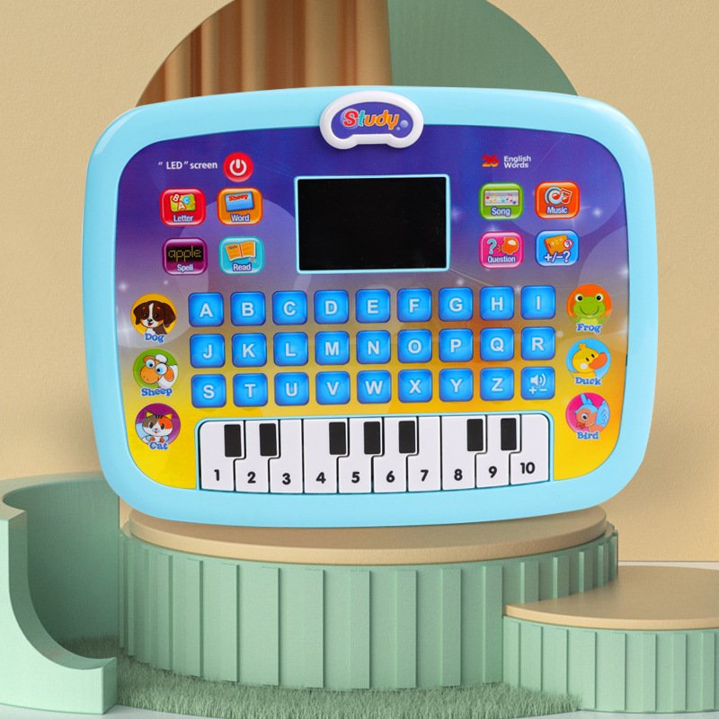 New LED machine English tablet toy funny learn education used learning toys for kids early educational