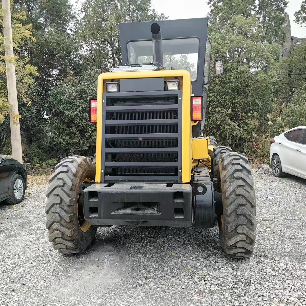 Cheap Price Komatsu Motor Grader Used komatsu GD505 grader with ripper Japan Original Brand Machines for Sale