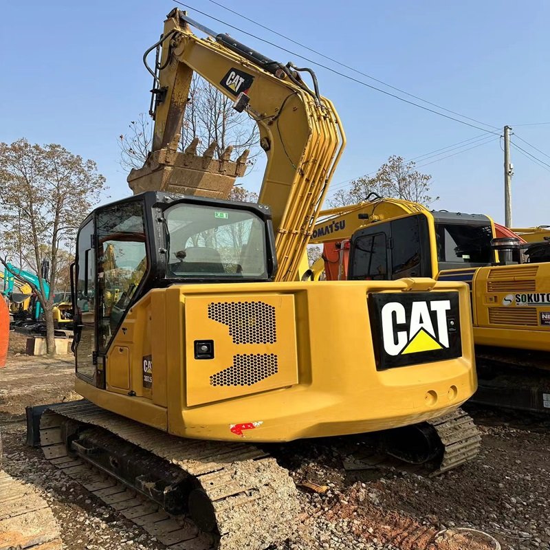 8 Ton used excavator CAT 307.5 303.5E 305.5E 303C 306E 307E secondhand construction machinery original Japan for sale