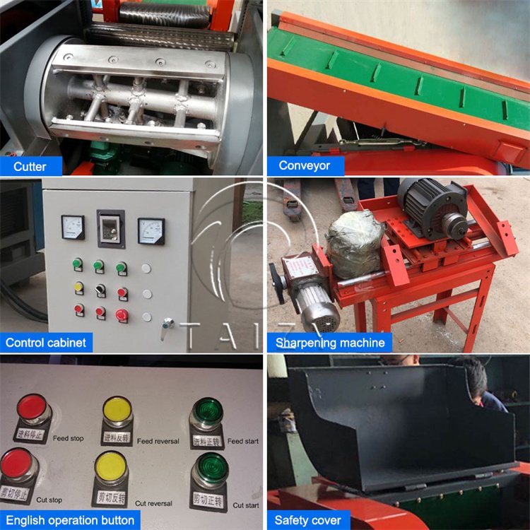Industrial recycled waste cloth fiber crusher textile products shredder fiber cutting machine