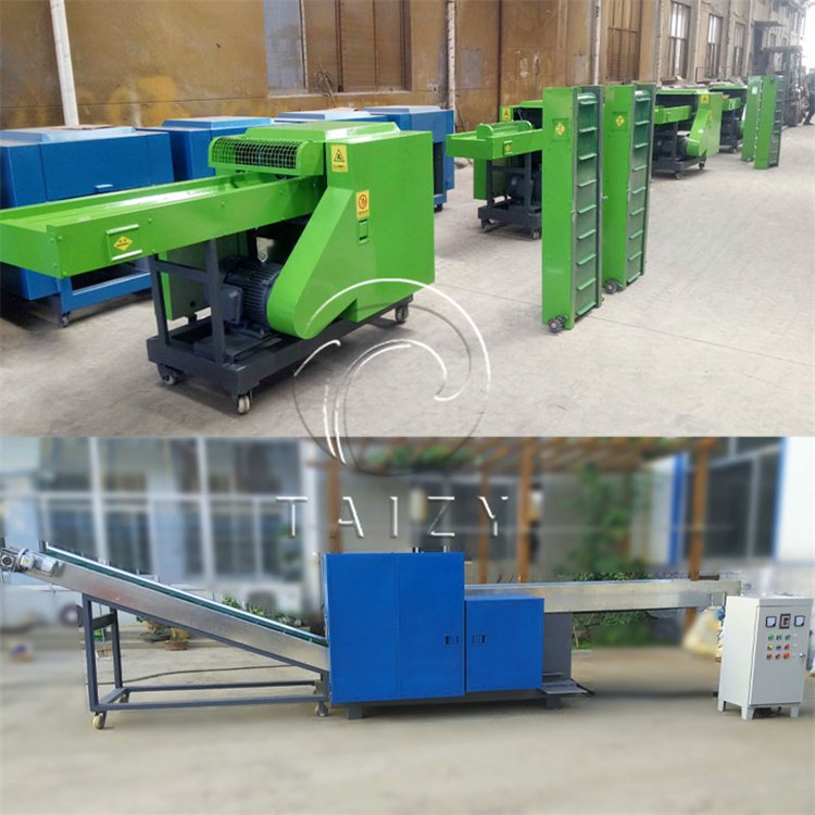 Industrial recycled waste cloth fiber crusher textile products shredder fiber cutting machine