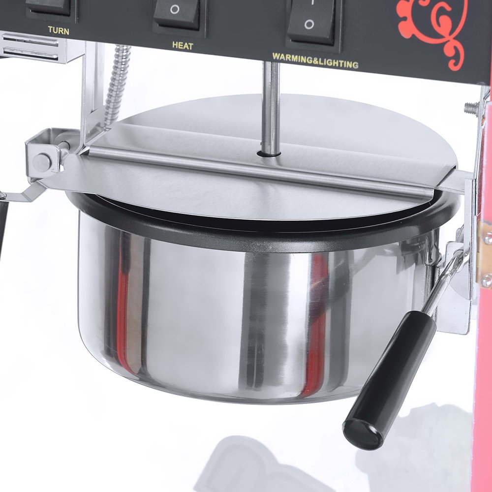 mini popcorn machine ELECTRIC gas operated 16oz 8oz 8 16 20 oz ounce commercial popcorn making machine used pot pop corn makers