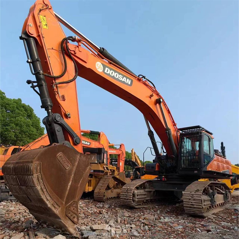 Used Doosan Digger DX520LC Good Condition Hydraulic Crawler Excavator for Sale