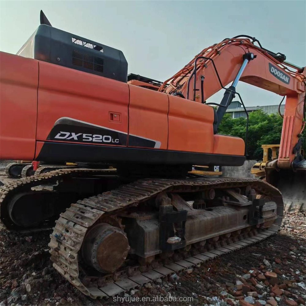 Used Doosan Digger DX520LC Good Condition Hydraulic Crawler Excavator for Sale
