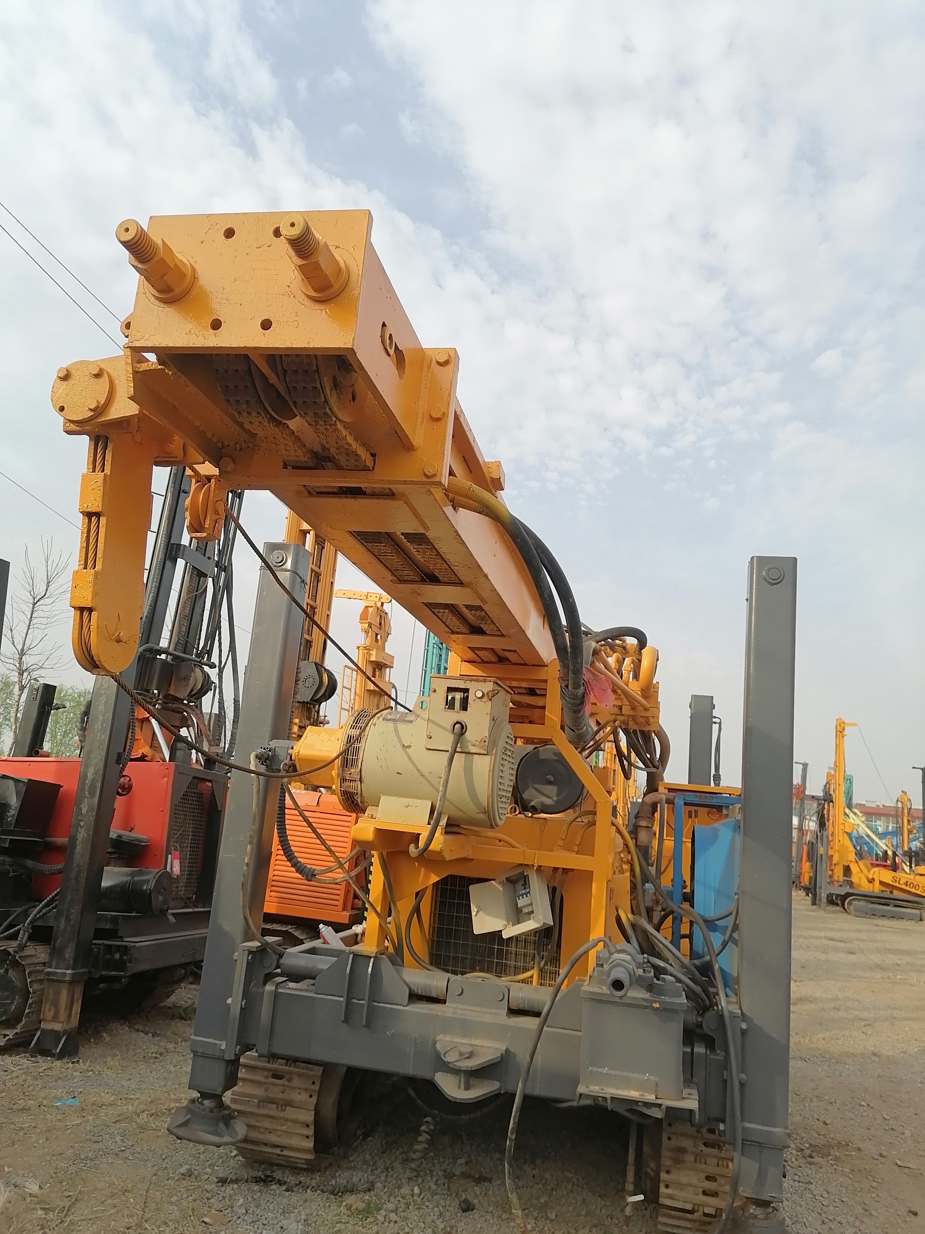 400m Deep Used Zhengyuan SL400C Bore Hole Water Well Drilling Rig Machine Yuchai Engine Mud Pump Chinese Factory