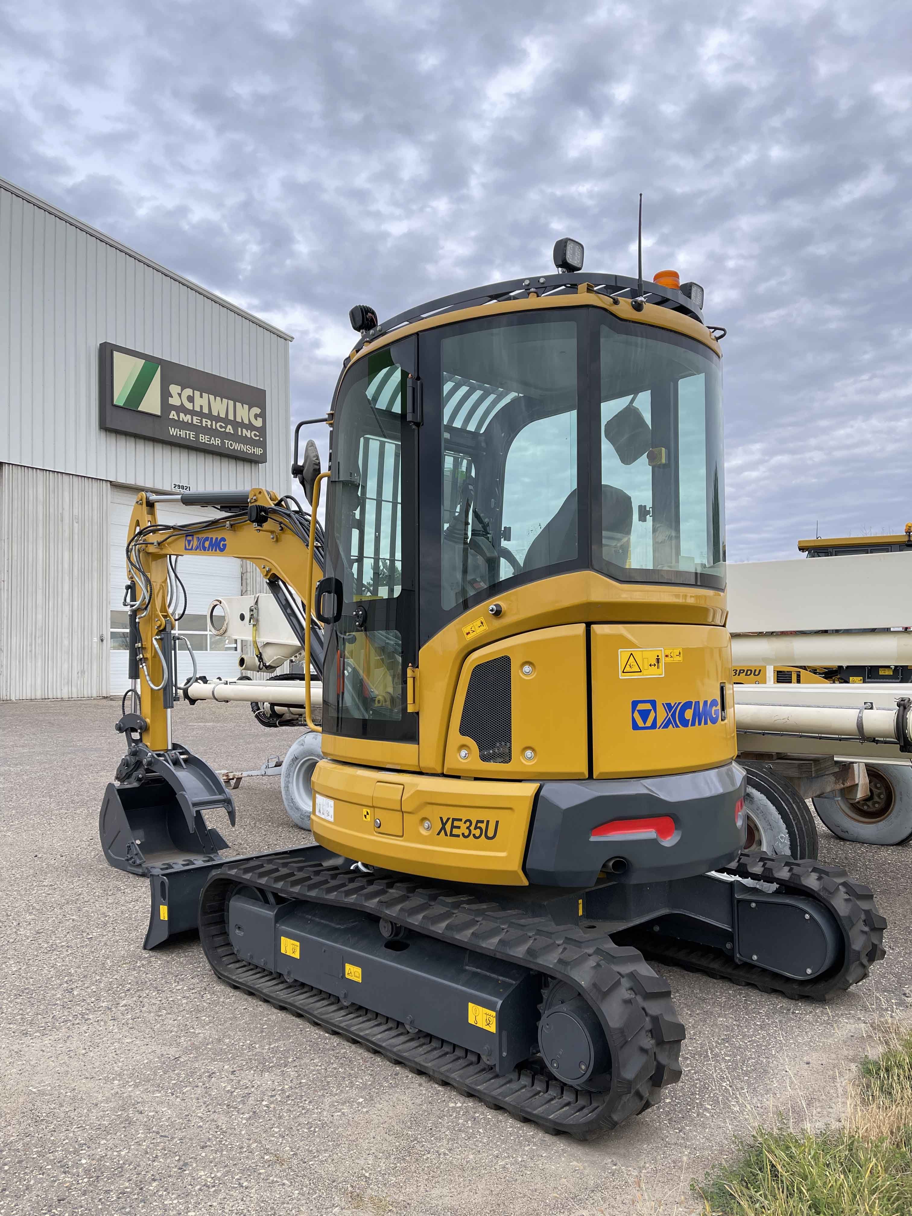 XCMG official XE35U 4 ton used excavator mini excavator price for sale
