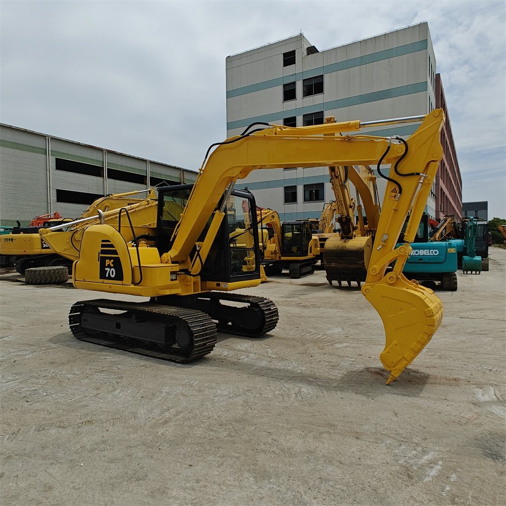 7 Ton Mini Used Excavator Komatsu Excavator Pc70 Pc70-8 Excavators for Sale Provided Standard Good TT Original Paint CE ISO 7000