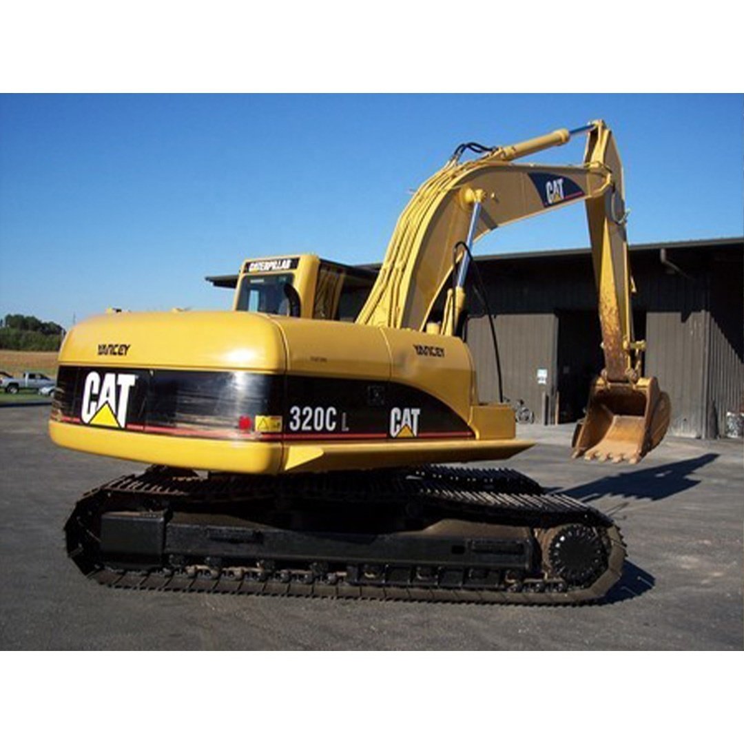 Original Used Excavator large 20 TON CAT 320C machinery secondhand with good working performance