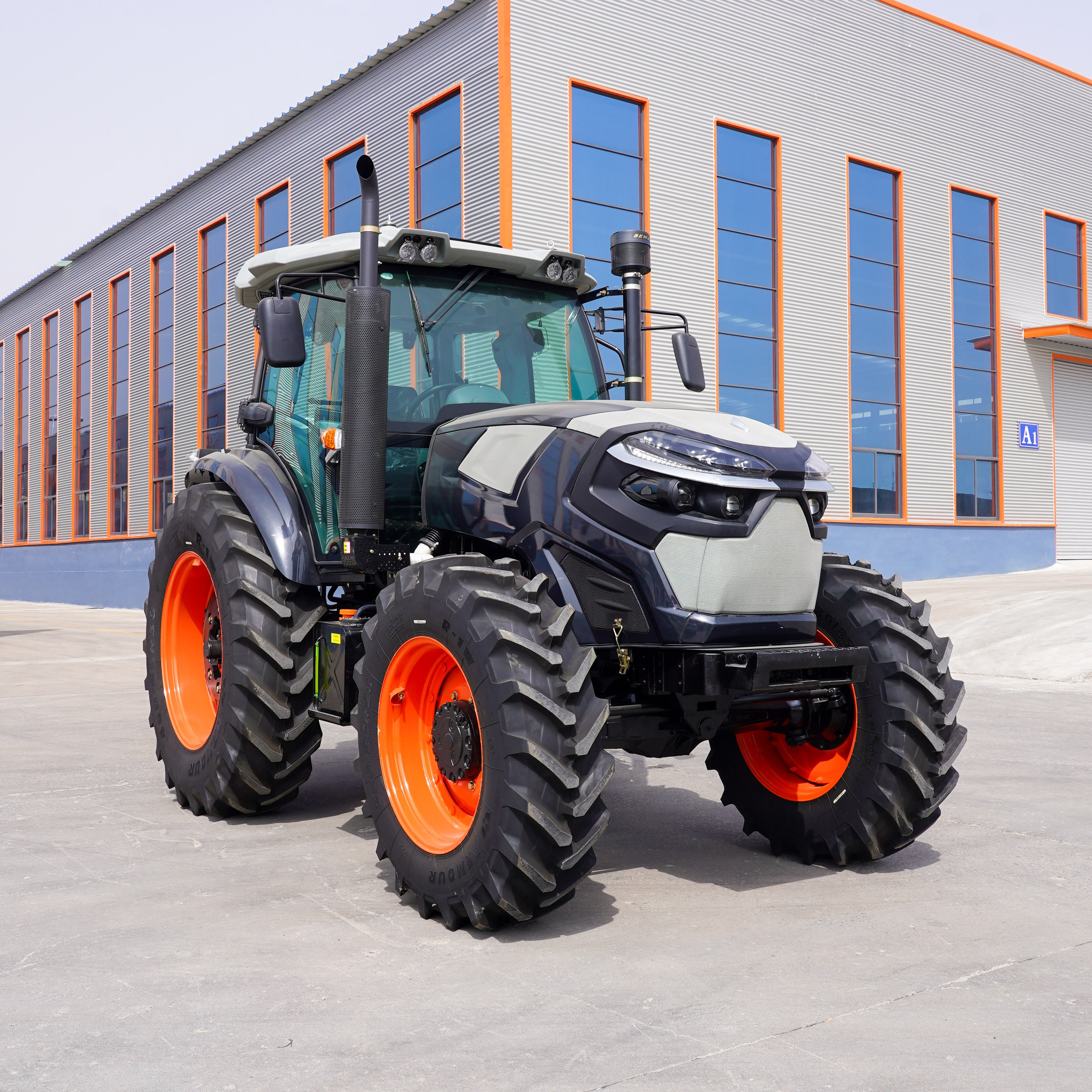 CE 50hp 80hp 100hp 120hp 150hptractor 4x4 diesel agriculture used tractors USA EPA agriculture tractor