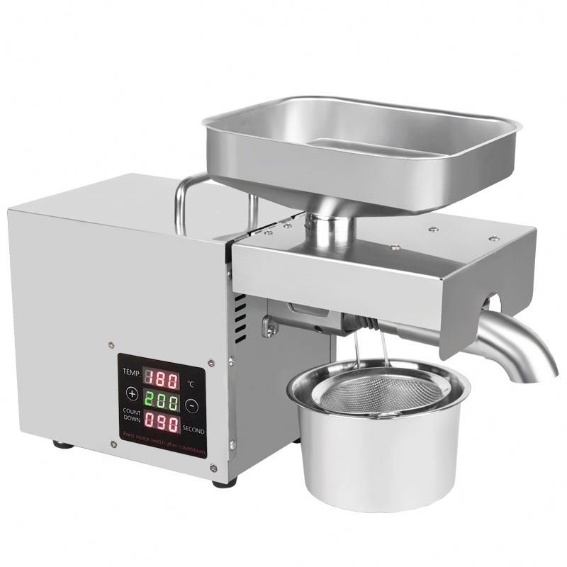 Widely used screw oil press machine sunflower ground nuts cooking oil processing machines