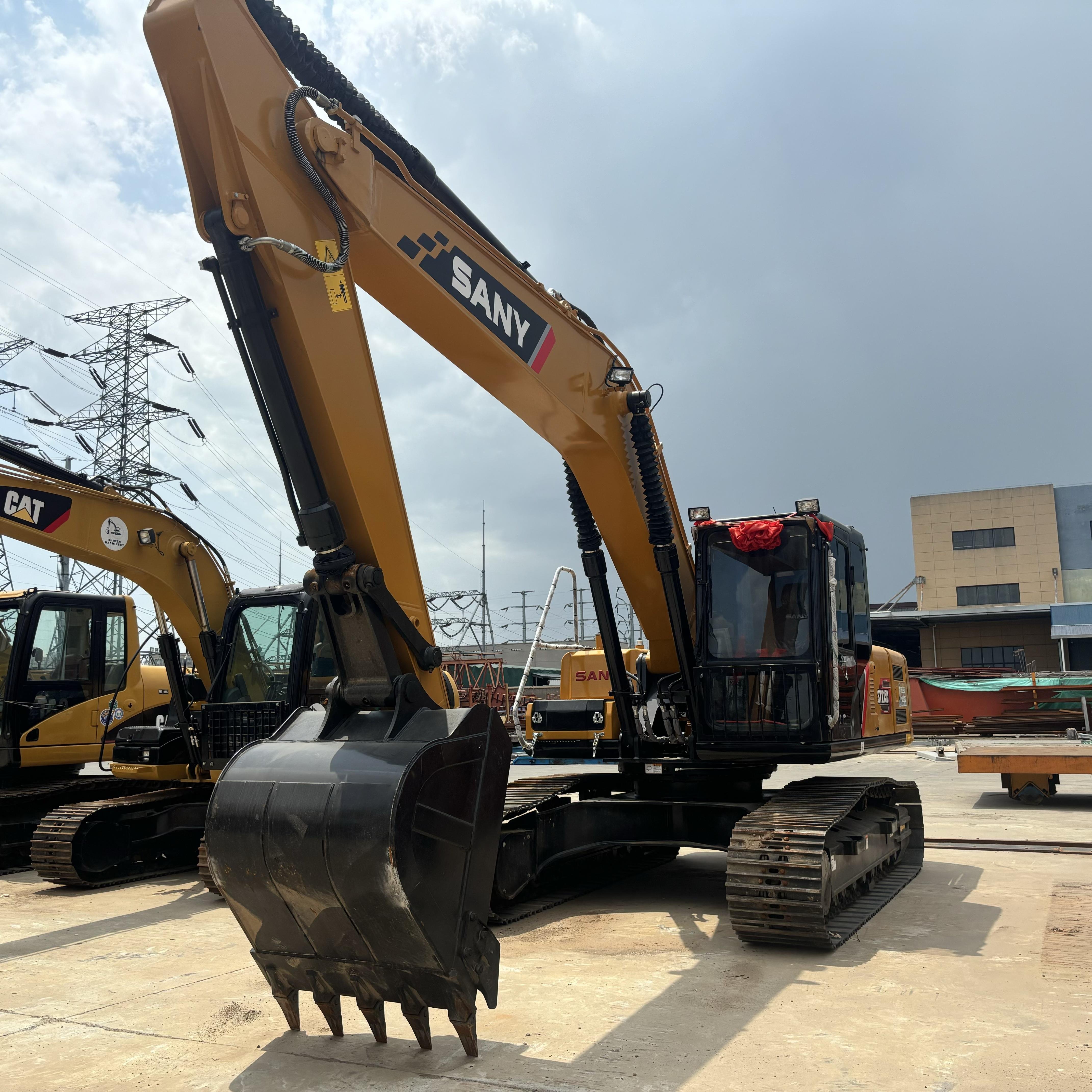 Original Used Excavator SANY SY215C Chinese brand 21.5ton 90%new excavator Sany215c Hydraulic crawler machine SY215c SY135c