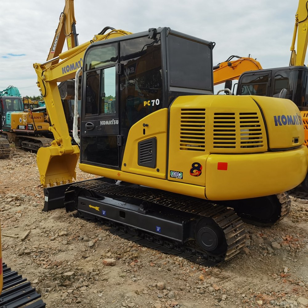 Used excavator komatsu PC70-8 PC60 high quality Secondhand 7 Tons Original Japan Provided Used Excavator for Sale in China