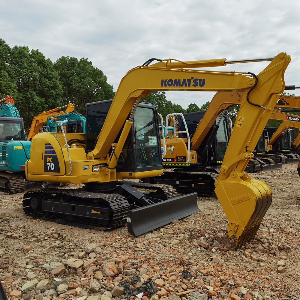 Used excavator komatsu PC70-8 PC60 high quality Secondhand 7 Tons Original Japan Provided Used Excavator for Sale in China