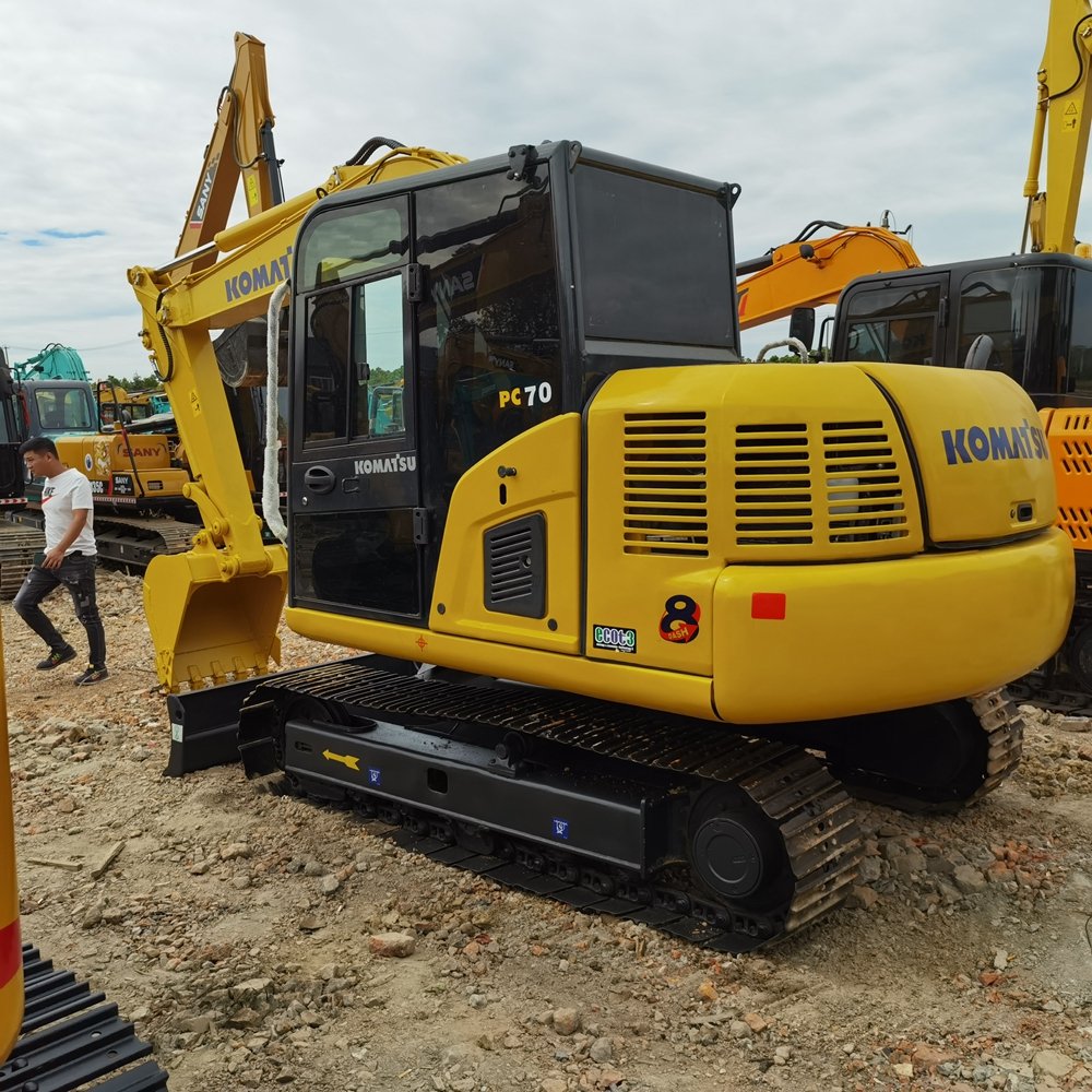 Used excavator komatsu PC70-8 PC60 high quality Secondhand 7 Tons Original Japan Provided Used Excavator for Sale in China