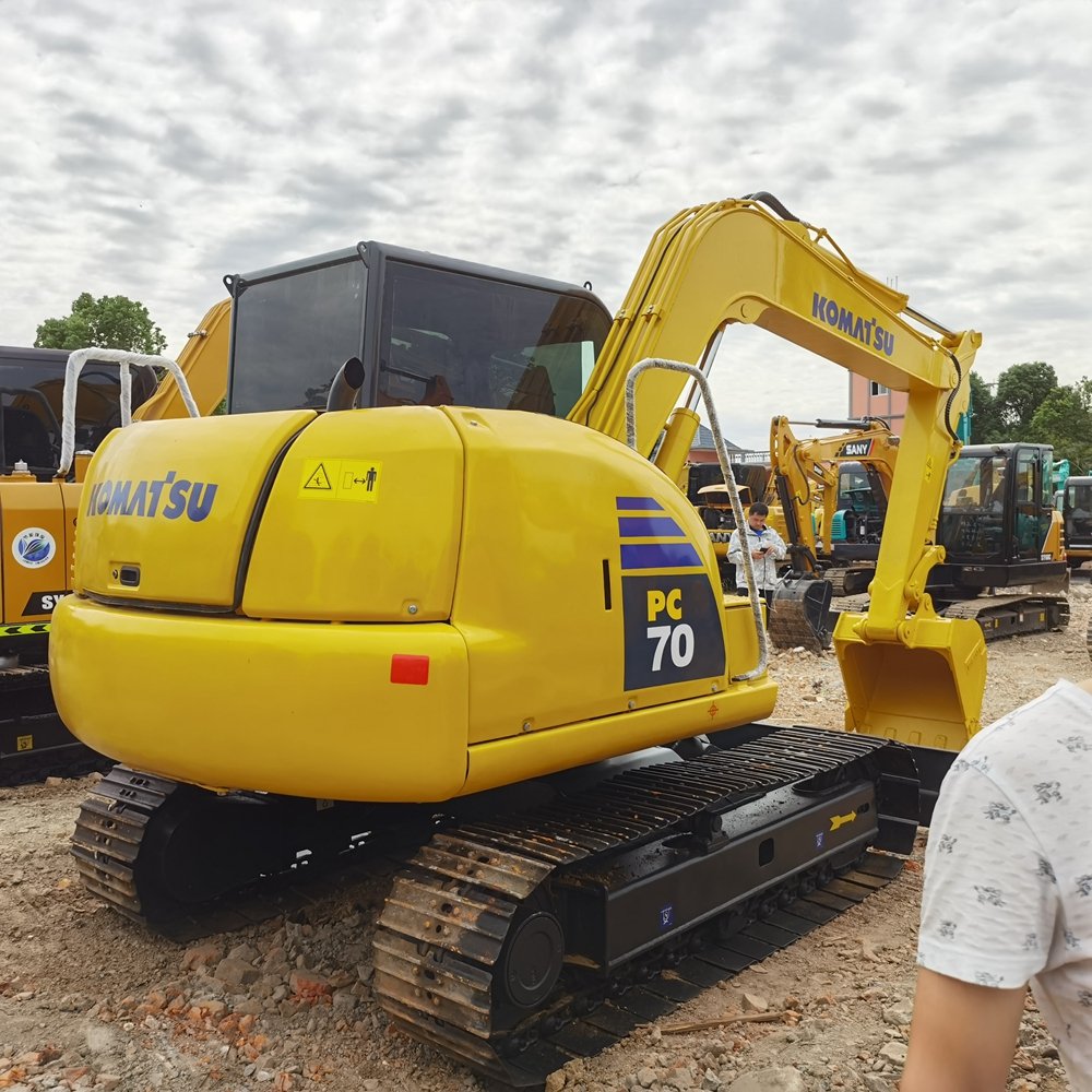 Used excavator komatsu PC70-8 PC60 high quality Secondhand 7 Tons Original Japan Provided Used Excavator for Sale in China