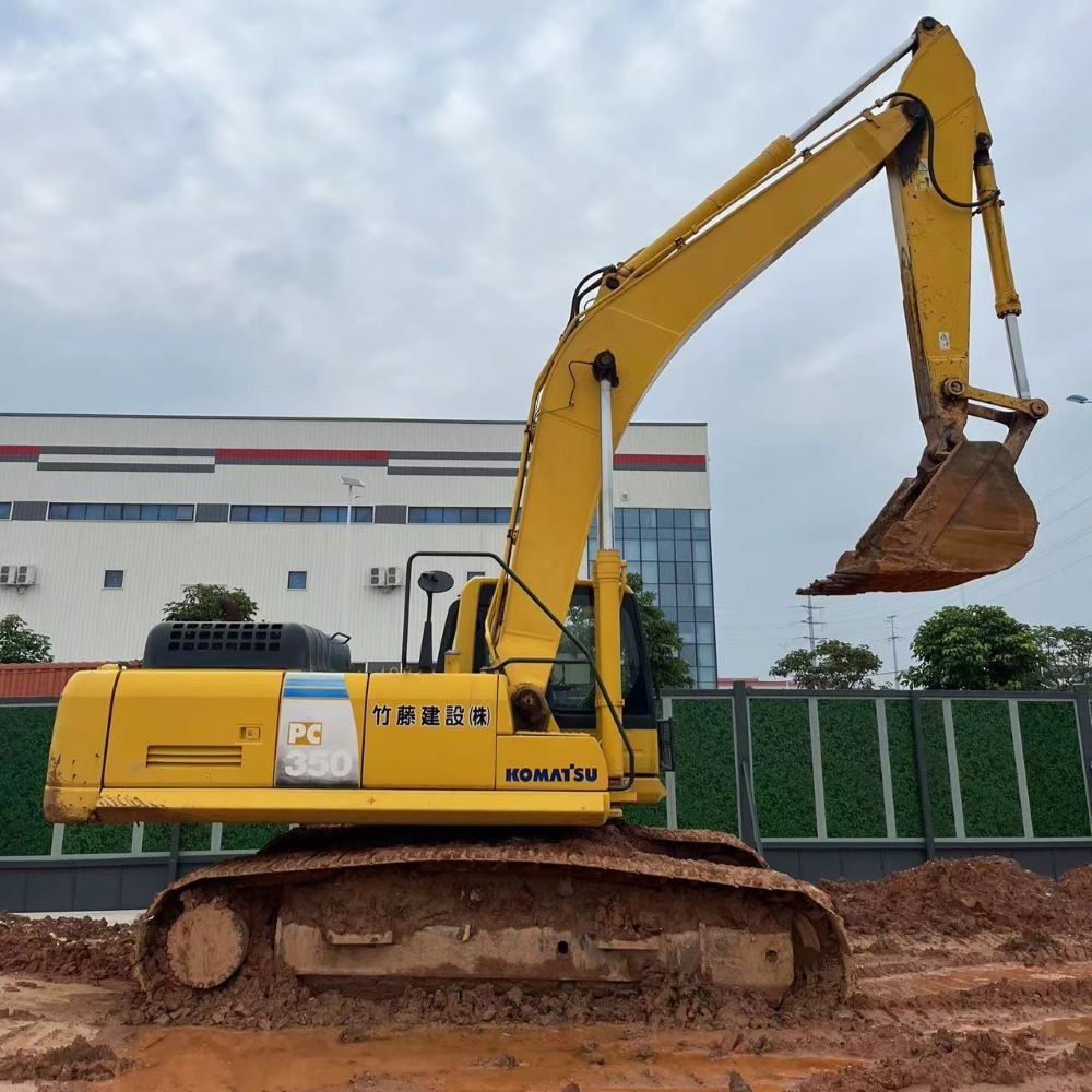 Large earthwork machinery Komatsu pc350 hydraulic crawler Excavator 33 tons Used Excavators Excavator for sale