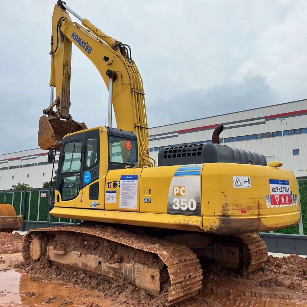Large earthwork machinery Komatsu pc350 hydraulic crawler Excavator 33 tons Used Excavators Excavator for sale