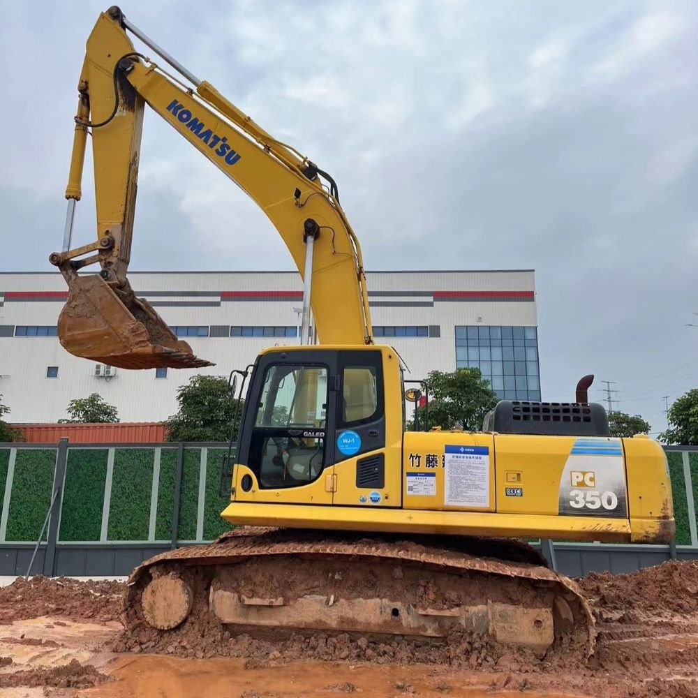Large earthwork machinery Komatsu pc350 hydraulic crawler Excavator 33 tons Used Excavators Excavator for sale