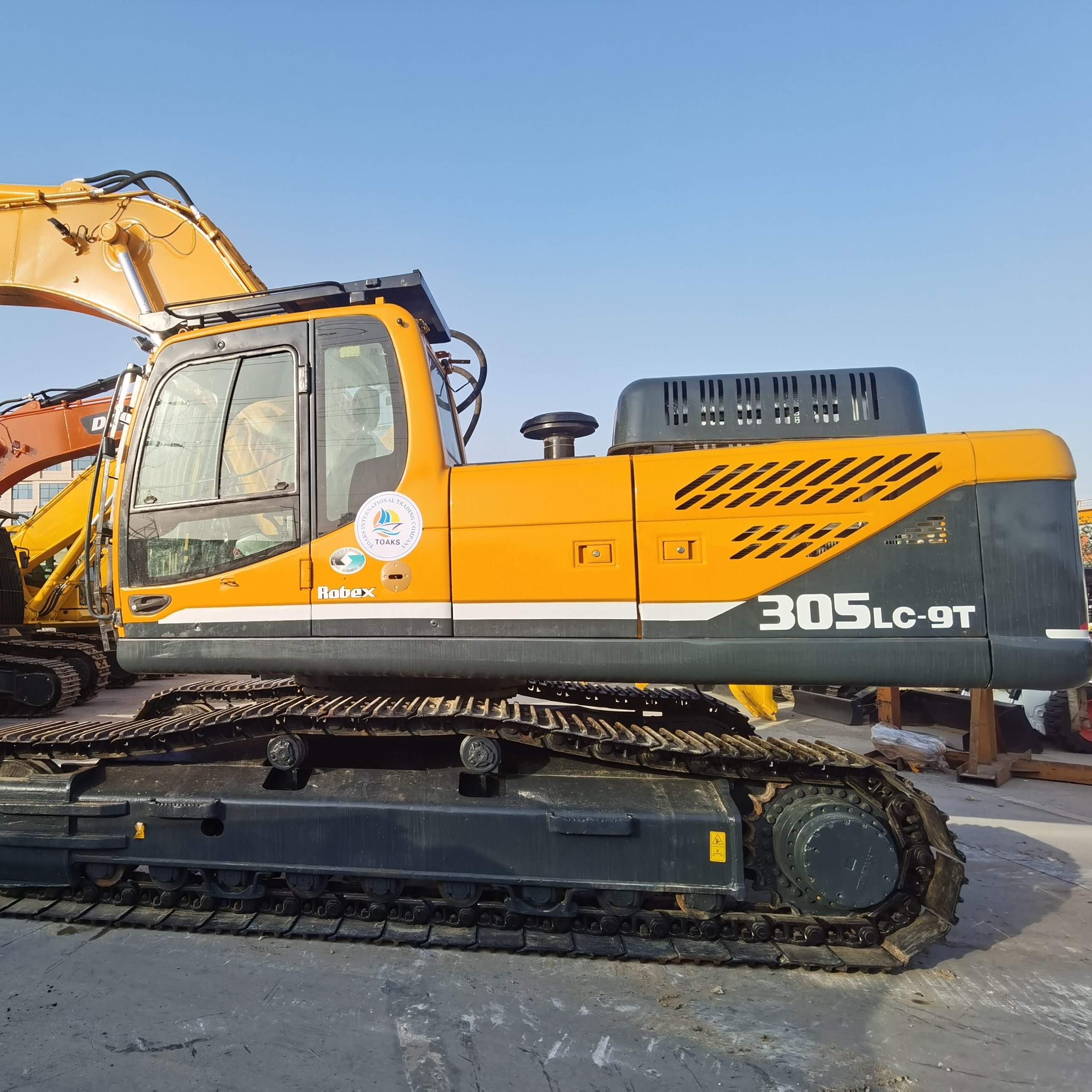 Hydraulic HYUNDAI R305LC-9T 305 Low Price Used Machinery 210W - 9 305 LC 9T 225L 2 Used Excavator Machine Original