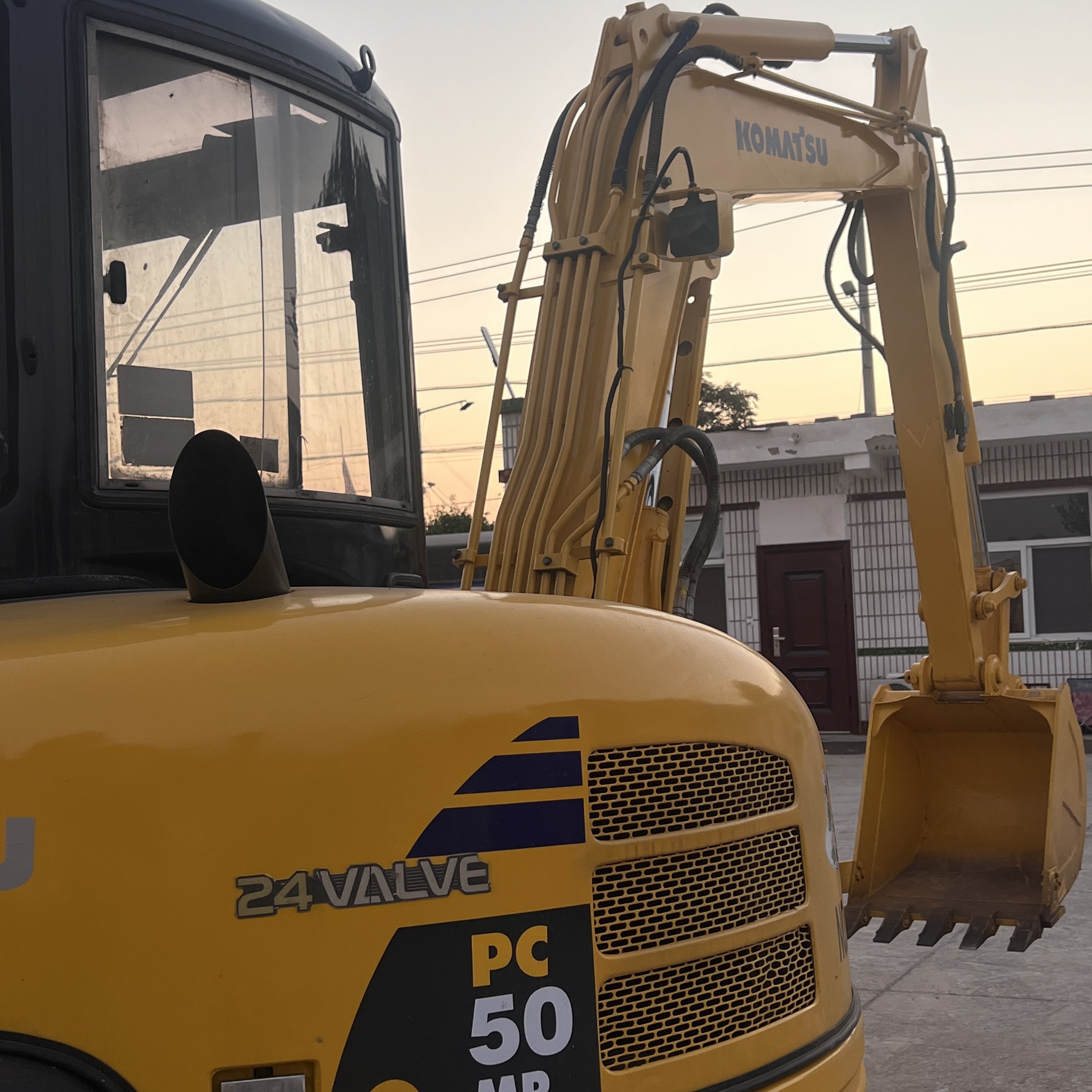 Used Komatsu PC50MR hydraulic mini crawler excavator second-hand Komatsu PC50MR PC50 digger for sale