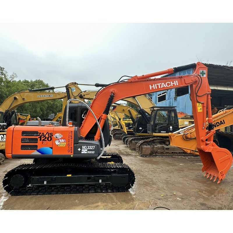 Fairly New Boutique Used Excavator Hitachi ZX120 Japanese Original Good Quality High Performance Digging Machine