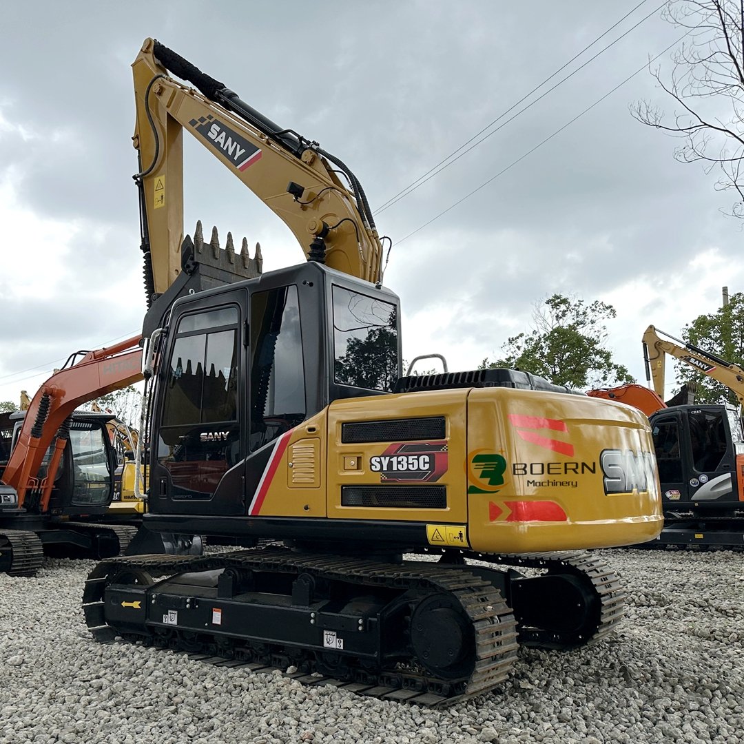 SANY SY135C Used Sy155 Sy135 ISUZU Used Engineing & Construction Machinery 2023 Excavator Sany Used Excavator Original Provided