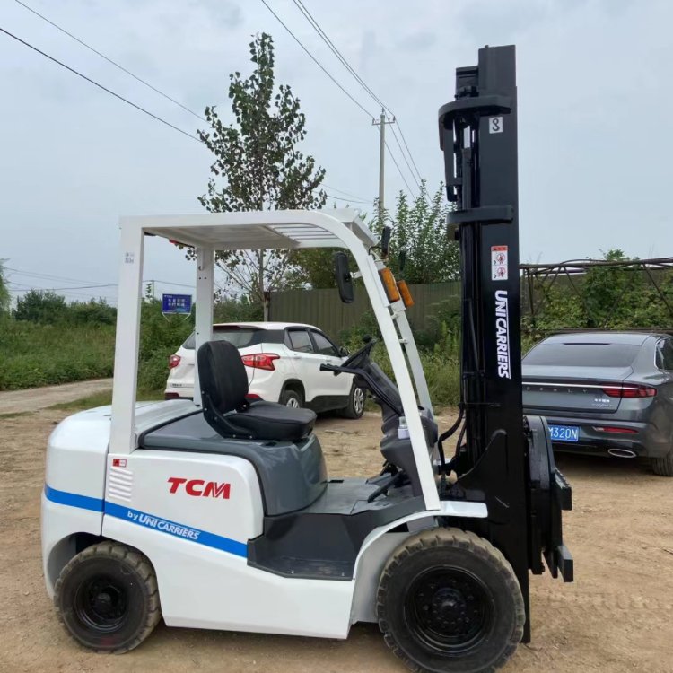 Electric diesel 3 tons, using TCM second-hand forklift 3.5 tons