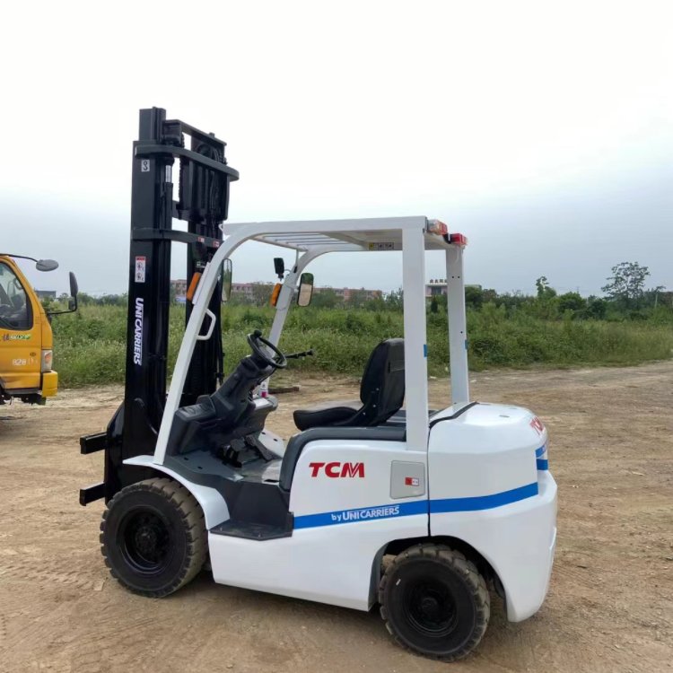 Electric diesel 3 tons, using TCM second-hand forklift 3.5 tons