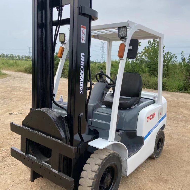 Electric diesel 3 tons, using TCM second-hand forklift 3.5 tons
