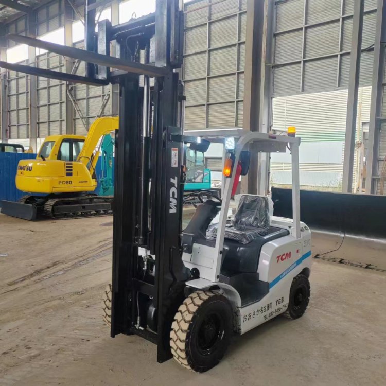Electric diesel 3 tons, using TCM second-hand forklift 3.5 tons