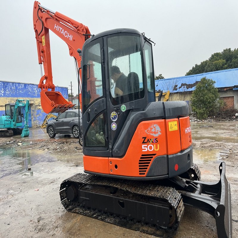 Used crawler excavators 5 ton Japan Used Hitachi ZX50 Machine Equipment for Construction with EPA