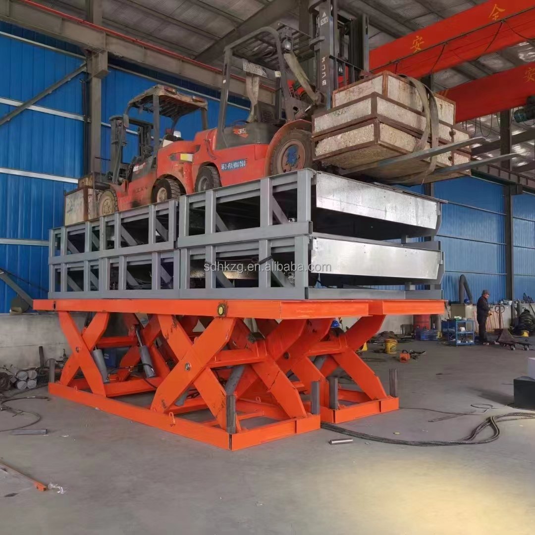 scissor electric lift platform car lift table 2m 3m 500kg hydraulic lift