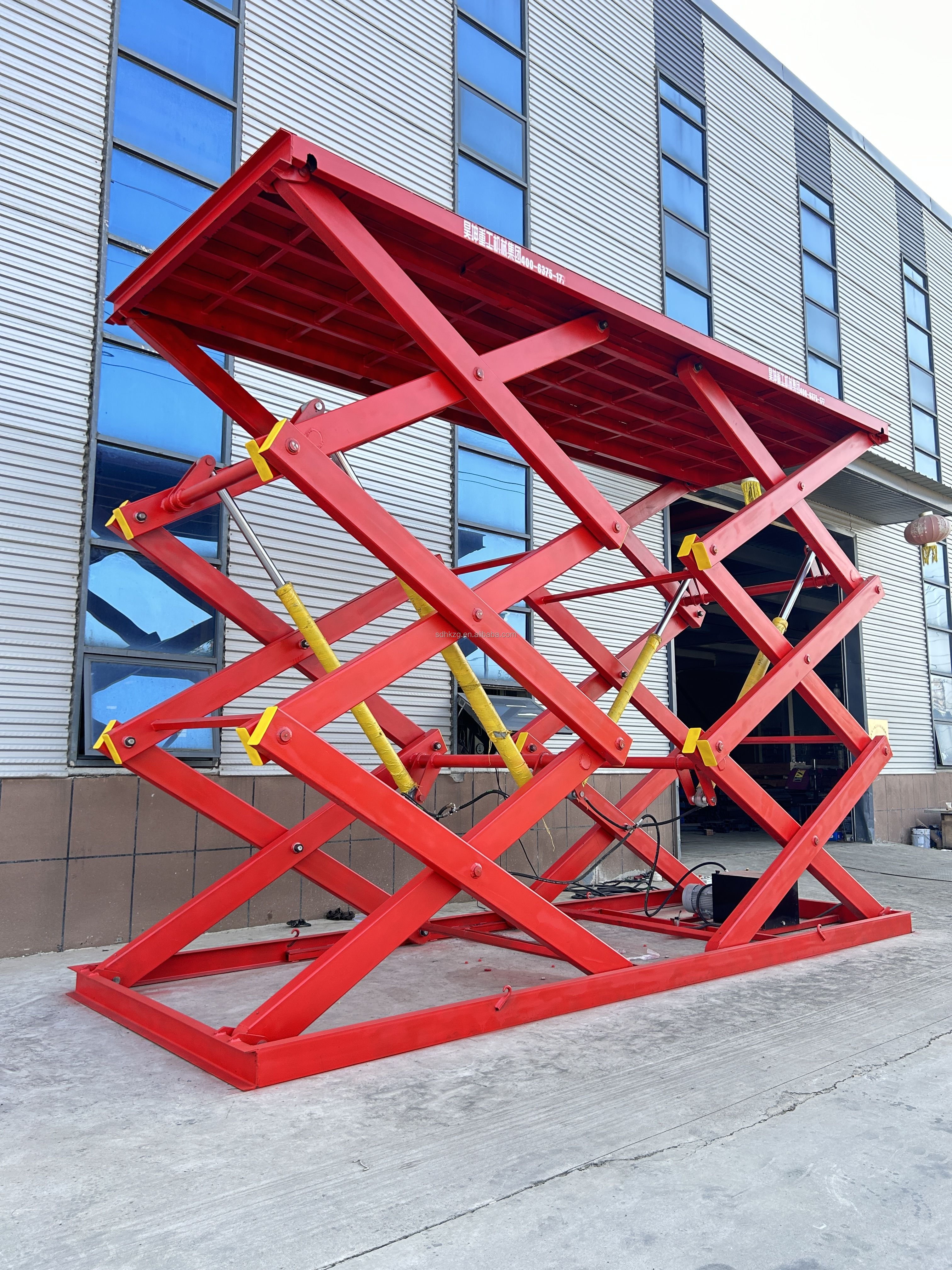 scissor electric lift platform car lift table 2m 3m 500kg hydraulic lift