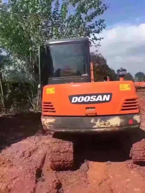 Doosan dh 55 used excavator mini excavator 5 ton doosan dh55