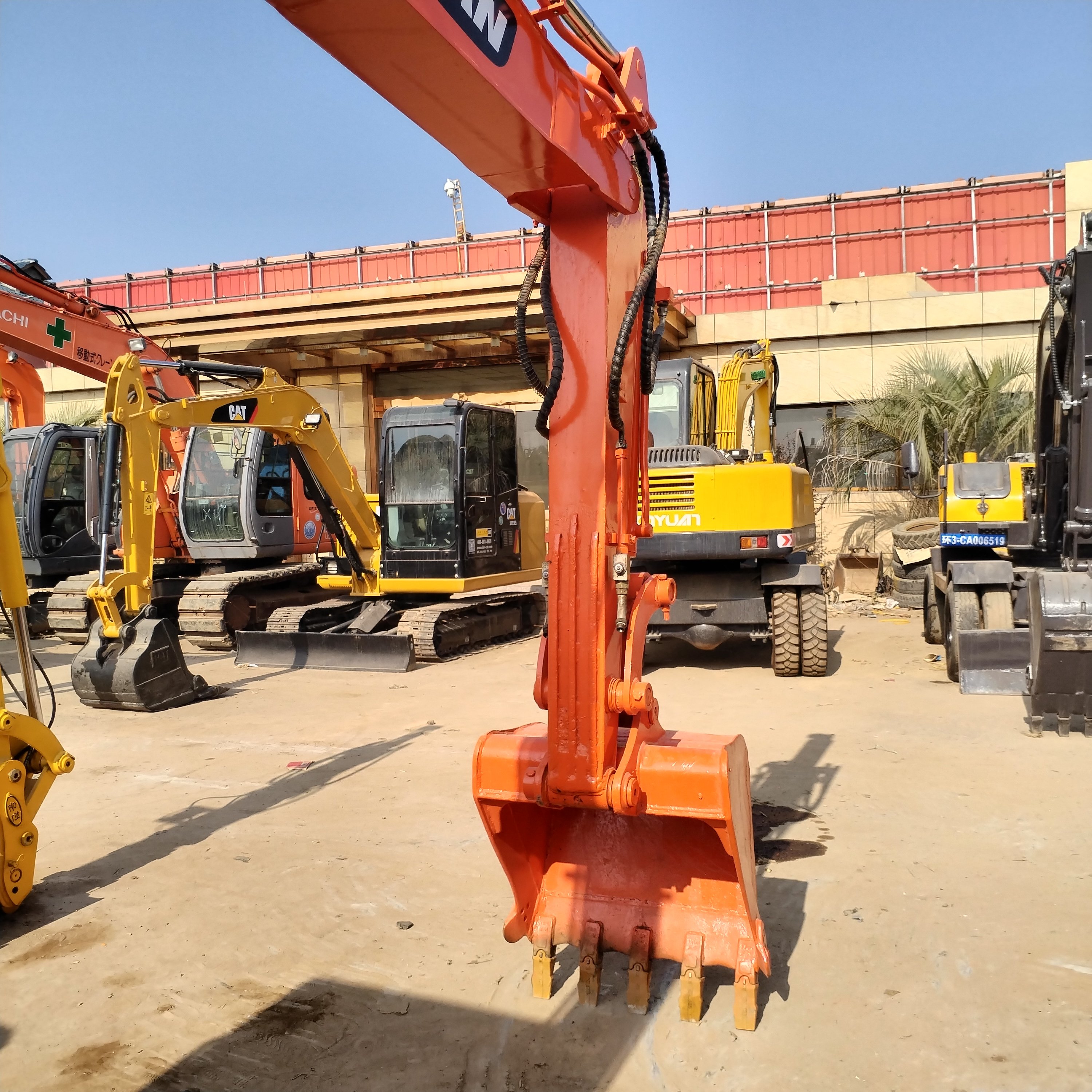 Doosan dh 55 used excavator mini excavator 5 ton doosan dh55