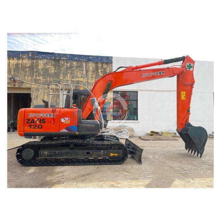 12 Ton Crawler Excavators Original Japan Hitachi Zx120 Used Excellent Condition medium Machine in Shanghai for sale