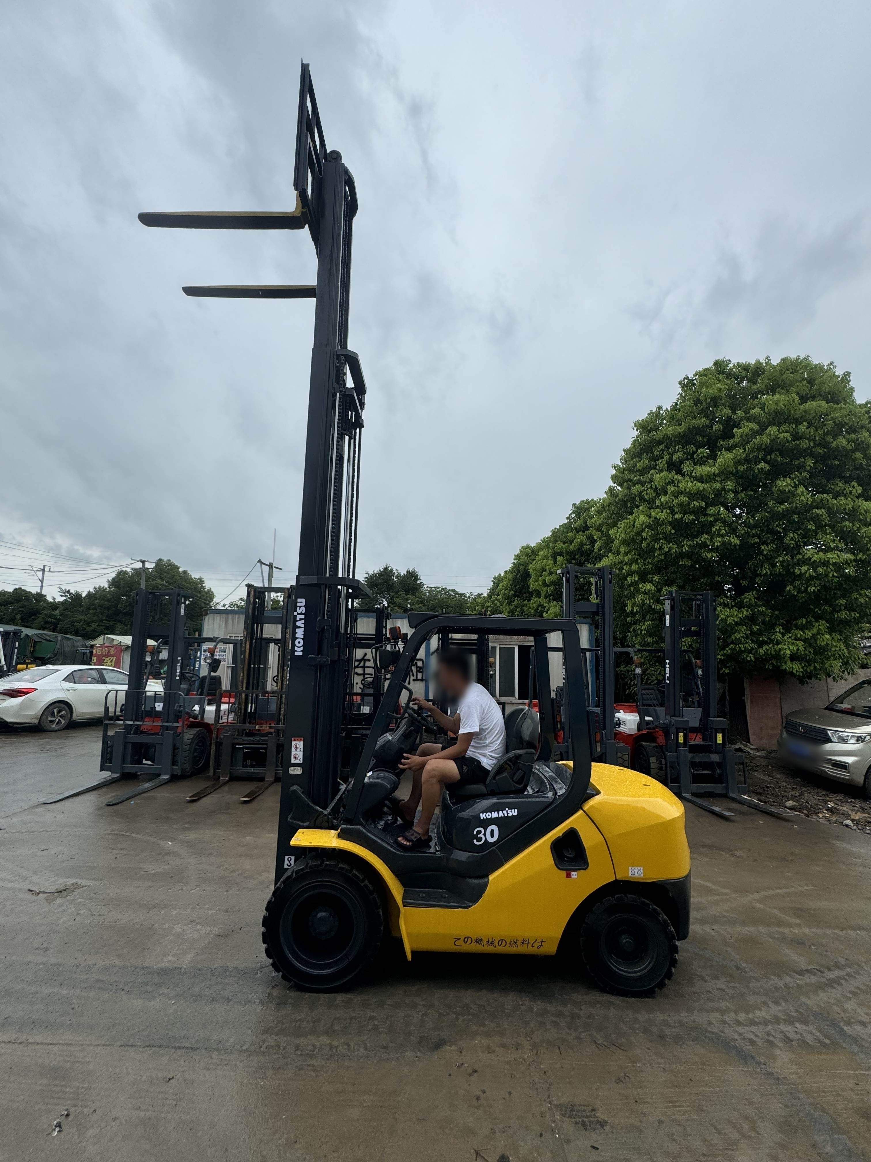 Komatsu Diesel Forklift Of Used Komatsu 3ton Fd30T-17 For Sale,Komatsu 3t Forklift 5 ton diesel Forklift