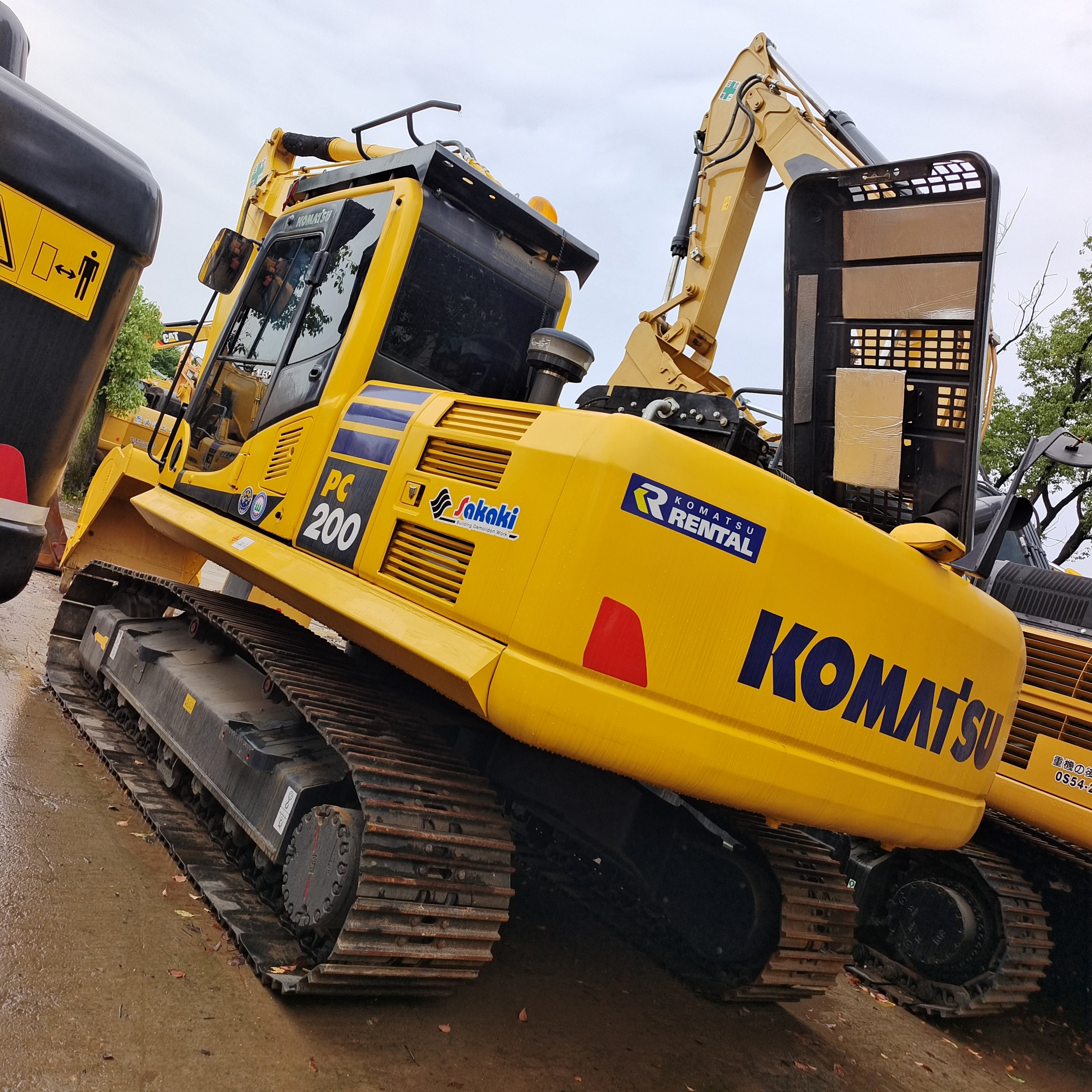 Pc200-8 Pc200 Used KOMATSU PC200-8 Hydraulic Crawler Excavator Second Hand 20 Ton Komatsu Excavator Digging Machine